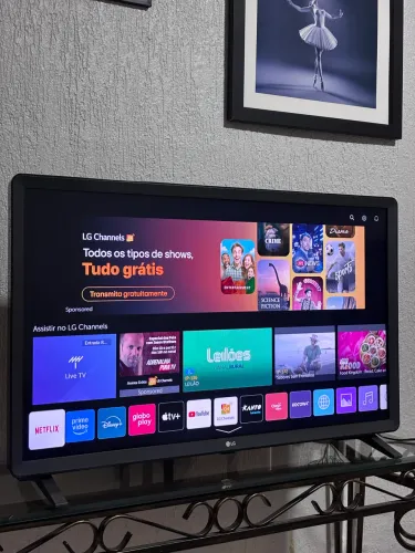 Smart tv LG 32 polegadas. 