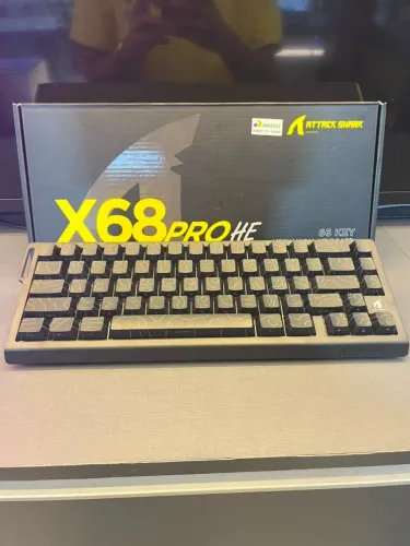 Teclado Attack Shark X68 Pro HE NOVO