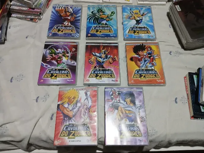 Coleção em DVD Play Arte Os Cavaleiros do Zodíaco 21 Volumes - Saga Clássica