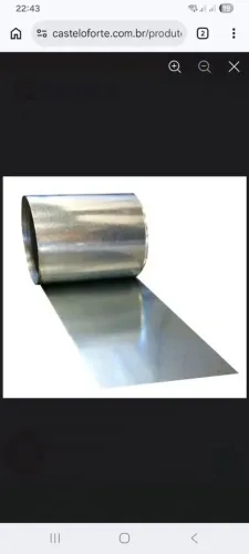 Placa de Aluminio Galvanizado