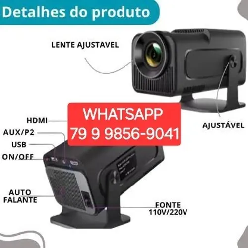 PROJETOR ANDROID 4 LANÇAMENTOS - MAGCUBIC - HY320 HY320 MINI BYINTEK LOVE U4 ORIGINAL