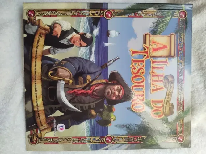 Livro A Ilha do Tesouro - Ilustrado - Robert Louis Stevenson