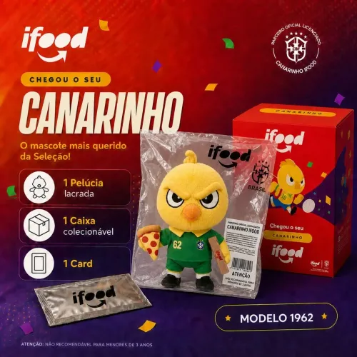 Canarinho Seleção Copa 62