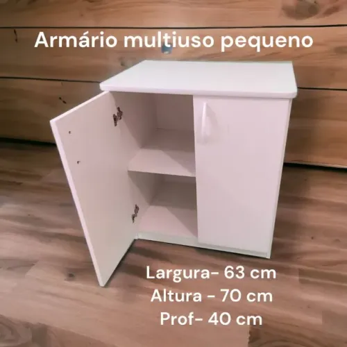 Armário multuso pequeno 100% MDF