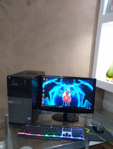 Pc Dell Core i5-4590, Memória 12 Gb, SSD 64 Gb, HD 160 Gb, Monitor 19 Pol, Muito Rápido.