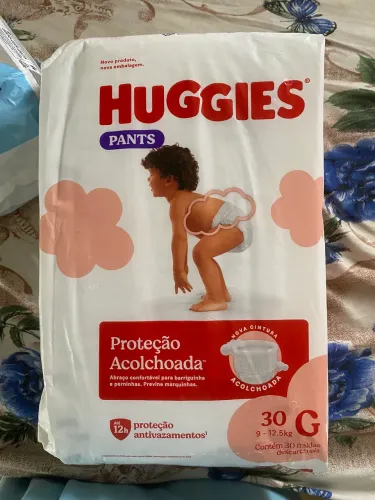 Fralda Huggies G shortinho