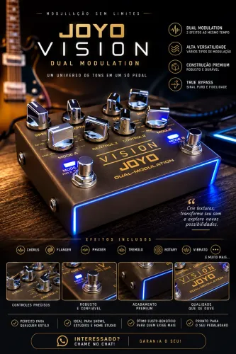 Pedal Joyo Vision Dual Modulation