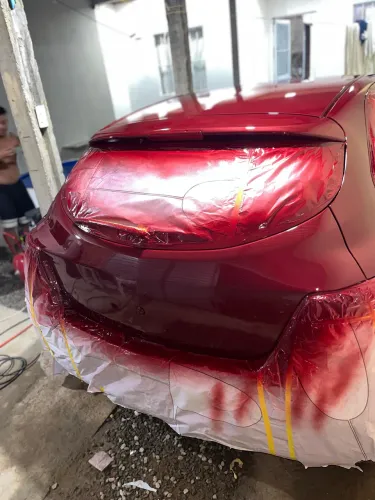 Trabalhamos com pintura automotiva
