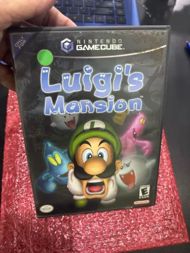 Jogo seminovo luigis Mansion game cube