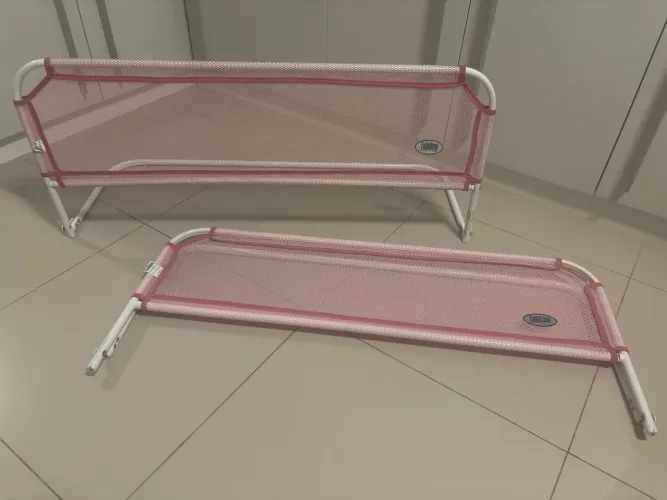 Protetor de cama Tubline rosa 