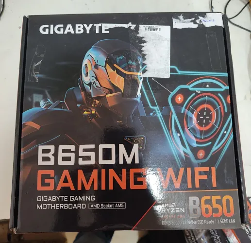 Placa mãe B650m gaming wi-fi socket am5 ddr5