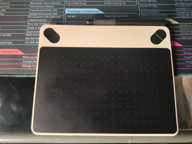 Mesa digitalizadora Wacom Intuos Draw CTL-490 white