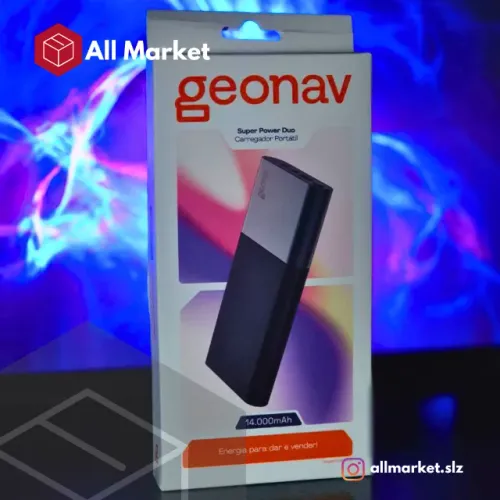 [VOCÊ PRECISA]Powerbank Geonav 14.000mAh
