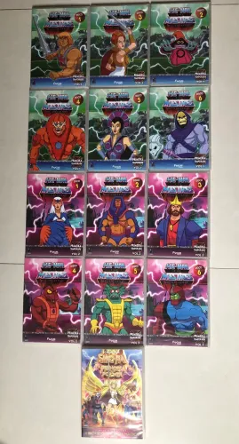 Coleção de Dvd Slim He Man e Os Mestres do Universo + Filme da She Ra