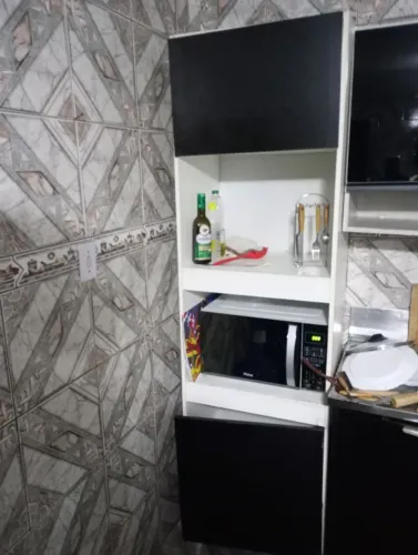Cozinha sem o Cooktop só móveis 