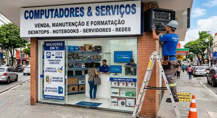 Manutenção de computador - notebook etc