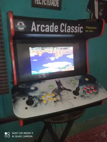 Fliperama arcade bartop tela 19' Multi jogos