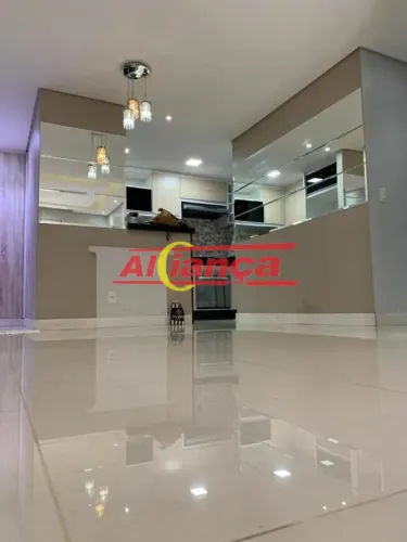 Apartamento com 69m², 3 quartos e vaga, para locação no Jd. Flor da Montanha - Guarulhos R