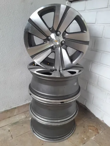 Jogo de rodas aro 16 4x100 Chevrolet Spin 