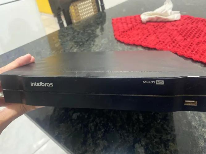 DVR intelbras 4 CANAIS + HD de 1Tera