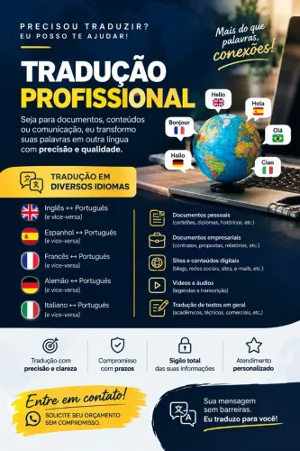 Tradução - suporte administrativo