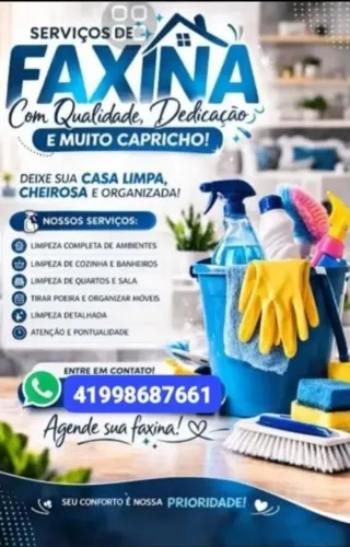 Diarista Apartir de R$ 250,00+ VT