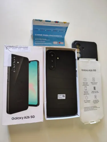 Samsung A26 256 GB novo nota fiscal