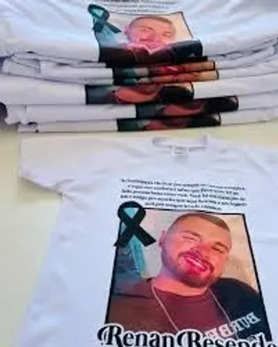 Camisa Saudades Eterna - Luto - Sétimo dia
