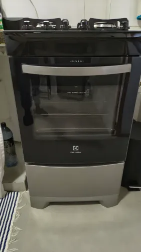 Fogão 4 Bocas Electrolux Mesa de Vidro (52LSV) - Gás Encanado (GN)