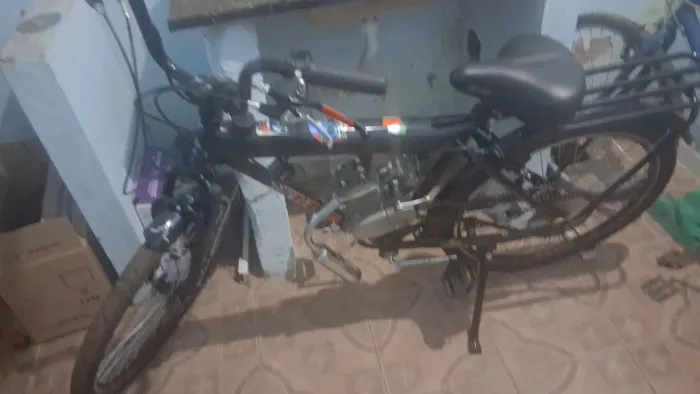 Bicicleta motorizada a gasolina