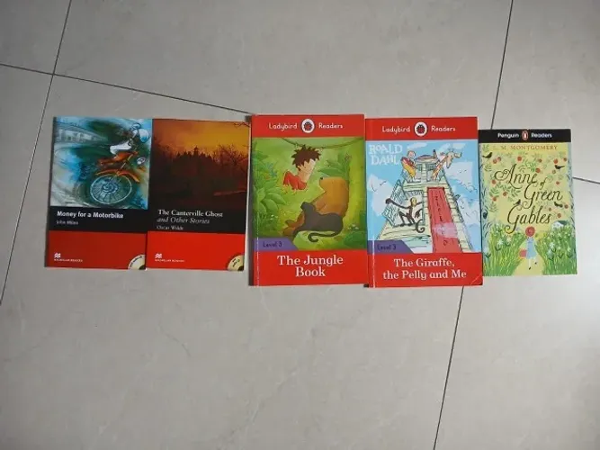 Livros de leitura em inglês - excelentes!