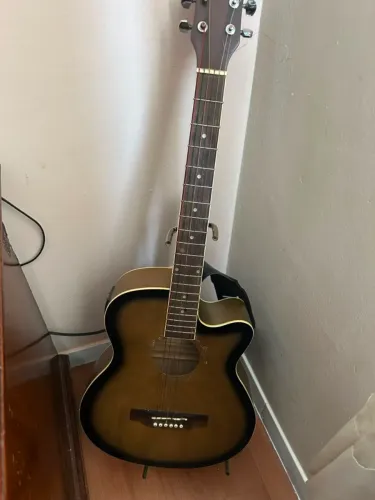 Violão elétrico aceito troca