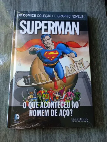 Superman - o que aconteceu ao homem de aço? Eaglemoss 
