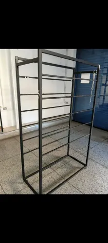 Expositor de rolos de fita feita em metalon