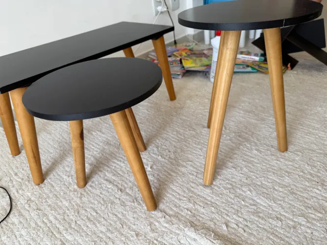 Conjunto de móveis para sair rápido