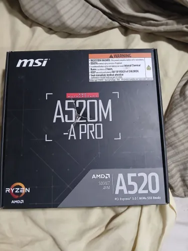 Placa Mãe a520m A Pro