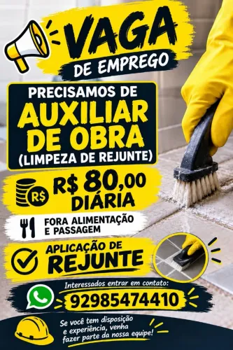 Auxiliar de obra