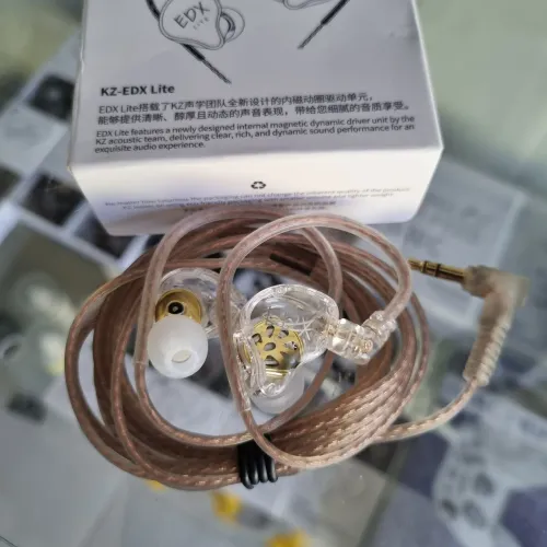 Kz Edx Lite- Fone de Ouvido intra-auricular, Retorno de Palco *Novo- Headphone, Headset P2