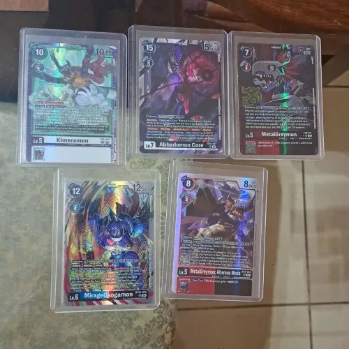 Carta Digimon (tudo isso por 200 reais)