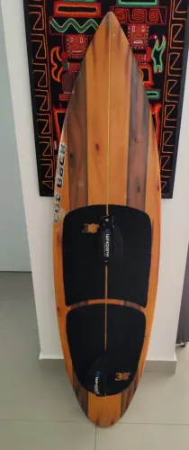 Prancha Kitesurf Wave Ricardo Leite "Cut Back" 5'7 (Completa)