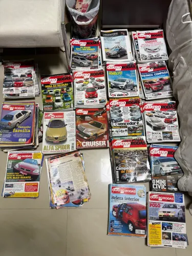 Coleção de revistas 4 rodas 