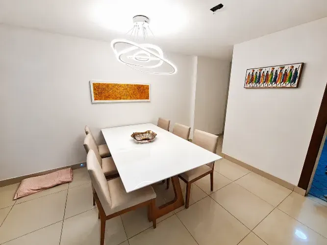 Mesa de Jantar Luxo com 6 cadeiras - Sier Móveis