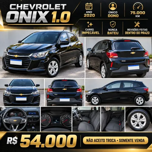 Chevrolet Onix Hatch 1.0 12V Flex Mec. 4P 2020