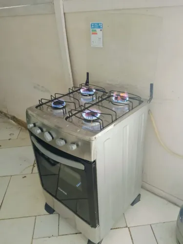 FOGÃO BEM CONSERVADO - ACENDIMENTO MANUAL (ENTREGA GRÁTIS)