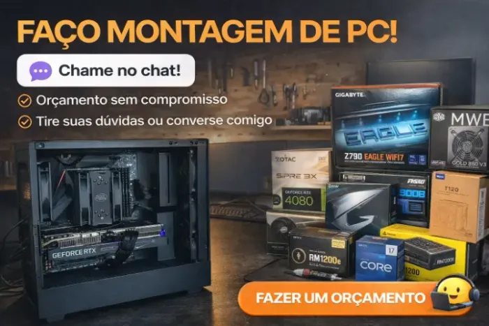 Montagem de PC do Zero - Gamer, Trabalho ou Escritório Faça já seu ORÇAMENTO!