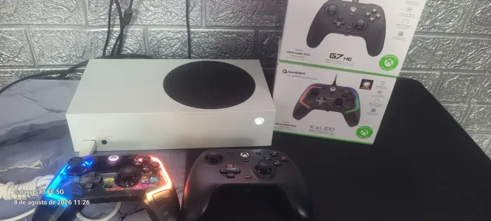 Xbox séries s completo para trocar em ps5
