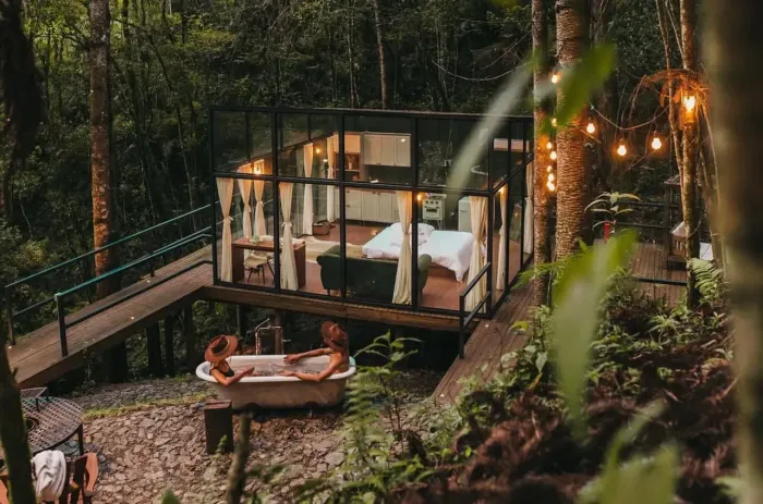 Complexo de 8 Cabanas de Luxo na Serra da Mantiqueira Pronto e Operando no Airbnb
