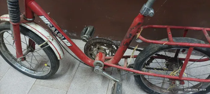 Bicicleta Caloi aro 14 infantil antiga
