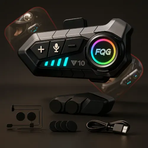 Fone Intercomunicador para capacete moto (bluetooth)