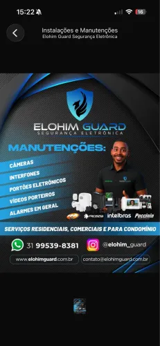 Instalação e manutenção